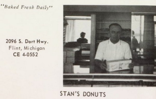 Stans Donut Drive-In - 1963 Atherton Yearbook Ad